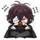 Стикер Osamu Dazai