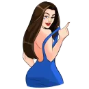Стикер Miss JuliaDates?