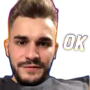 Стикер Юлик (Юлий Онешко)