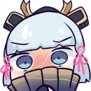 Стикер Genshin Emote