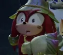 Стикер KNUCKLES THE ECHIDNA