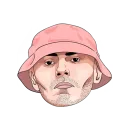 Стикер Wolf girl