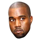 Стикер Kanye West