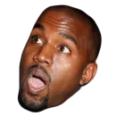 Стикер Kanye West
