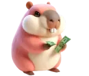 Стикер Kapi Capybara