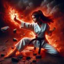 Стикер Karate