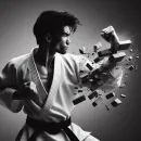 Стикер Karate