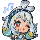 Стикер Картины Паймон