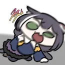 Стикер Karyl Cat