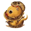 Стикер Kawaii Death