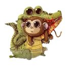 Стикер Kawaii Death