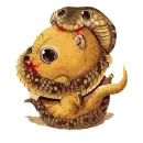 Стикер Kawaii Death