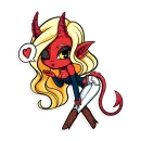 Стикер Kinky demons -