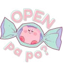 Стикер Kirby
