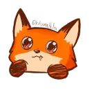 Стикер Kitsunette Inc.