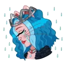 Стикер Kitty Pop Star
