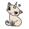 Стикер Kittycorn