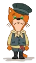 Стикер Кот Кижик