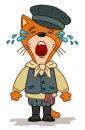 Стикер Кот Кижик