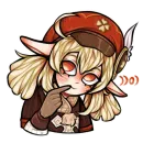 Стикер KleeBestGirl_by_roritozokaru