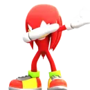 Стикер Knuckles the echidna