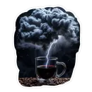 Стикер Кофе