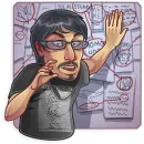 Стикер Hideo Kojima