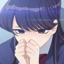 Стикер Komi Can't Communicate //