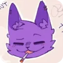 Стикер Кот и пес