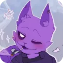 Стикер Кот и пес