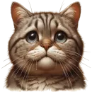 Стикер Котэ