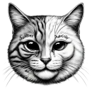 Стикер Котэ