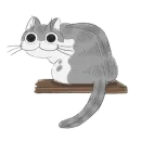 Стикер Котик Кирюга