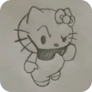 Стикер Коты кэта