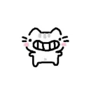 Стикер Котик