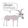 Стикер Козел и Коза