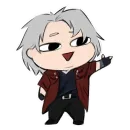 Стикер Devil May Cry чибики