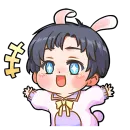 Стикер Кролик-кун