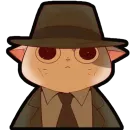 Стикер Kucing Nyangami🐈