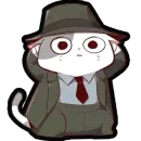 Стикер Kucing Nyangami🐈