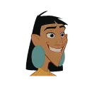 Стикер THE EMPERORS NEW GROOVE