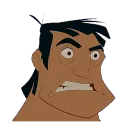 Стикер THE EMPERORS NEW GROOVE