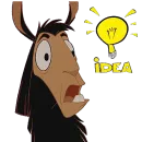 Стикер THE EMPERORS NEW GROOVE