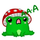 Стикер Frog Kvak