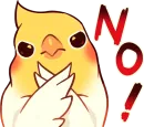 Стикер Coca Bird