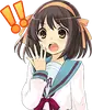 Стикер The Melancholy of Haruhi Suzumiya