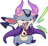 Стикер TINY DEVIL "HORN" STICKERS