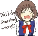 Стикер Yandere Girlfriend Sticker ENG