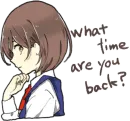 Стикер Yandere Girlfriend Sticker ENG