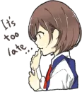 Стикер Yandere Girlfriend Sticker ENG